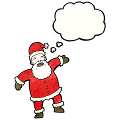cartoon santa claus