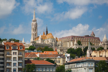 Naklejka premium Matthias church in Budapest