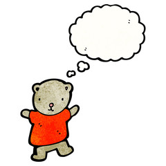 Fototapeta premium cartoon teddy bear