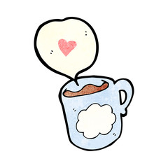 coffee cup cartoon