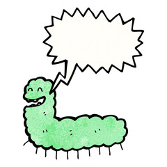 cartoon caterpillar