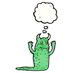 cartoon monster