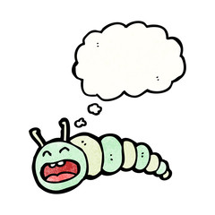 cartoon caterpillar