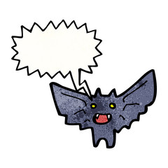cartoon vampire bat