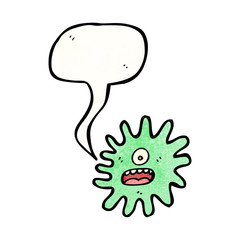 cartoon germ