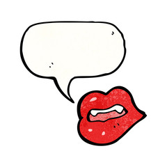 sexy cartoon lips