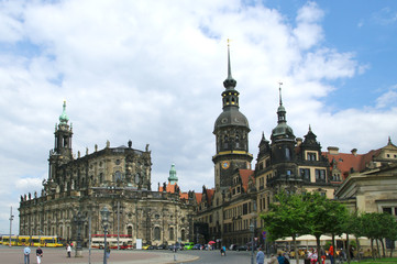 Fototapeta premium Dresden Castle, also called the Royal Palace