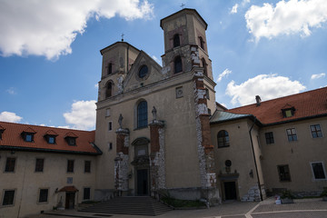 Fototapeta na wymiar The Benedictine Abbey in Tyniec (Poland)