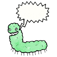 cartoon caterpillar