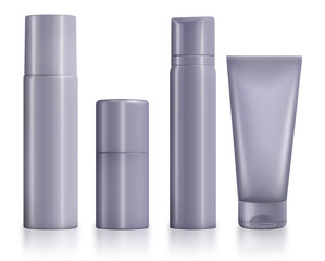 Blank Cosmetic hygiene containers