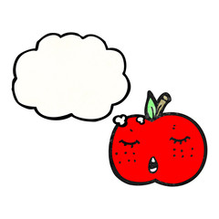 cartoon apple