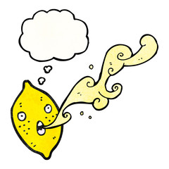 cartoon lemon