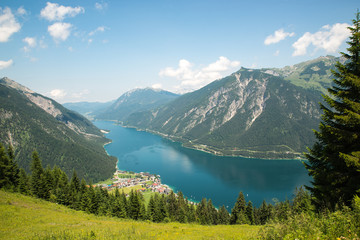 Achensee, Austria / Alpine lake in Tyrol, Austria