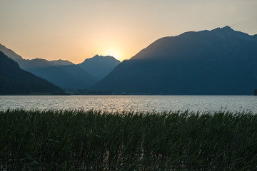 Achensee, Austria / Alpine lake in Tyrol, Austria