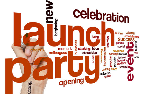 Launch Party Word Cloud