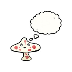 cartoon toadstool
