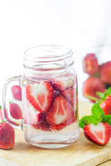 Strawberry Infused Water