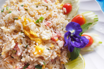 Pork fried rice