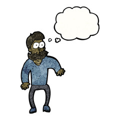 cartoon mustache man