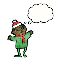 cartoon christmas elf