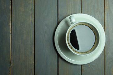 Coffee background with copyspace