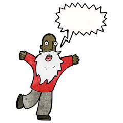 shouting old man cartoon