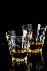 Two glasses of whiskey