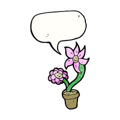 flower pot cartoon