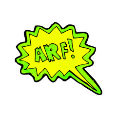 cartoon comic book arf