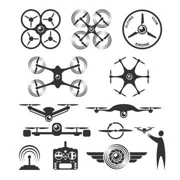 Drone emblems and icons