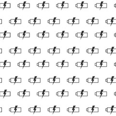 battery,seamless pattern