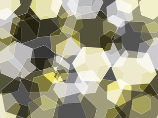 Fototapeta na wymiar Abstract blur polygons with mesh background