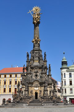 Plague Pillar in Olomouc, Czech Republic, UNESCO