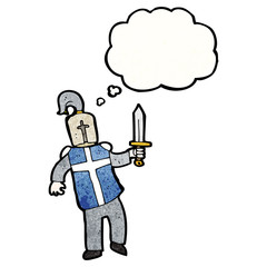 cartoon knight