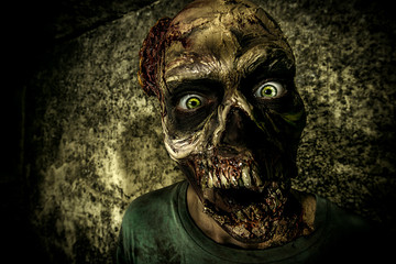 Fototapeta premium scary zombie