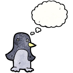 cartoon penguin