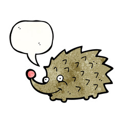 cartoon hedgehog