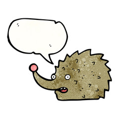 cartoon hedgehog