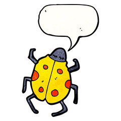 cartoon ladybug