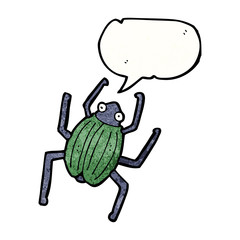 cartoon giant bug