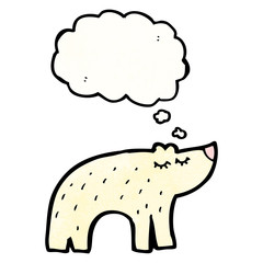 cute cartoon polar bear