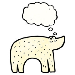 cute cartoon polar bear