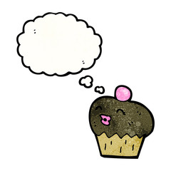 chocolate muffin cartoon