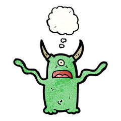 cartoon monster
