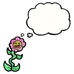 cartoon little flower