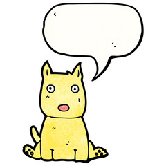 cartoon little dog