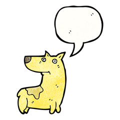 cartoon little dog