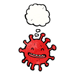 cartoon red blood cell