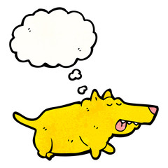 fat little dog cartoon