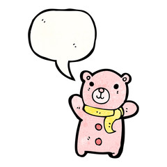 cute cartoon teddy bear